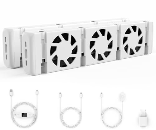 Heizkörper Ventilator, Smarter Heizungsventilator für Heizungen und Unterheizungen, Langlebiger Heizkörperverstärker zur Erhöhung der Heizeffizienz, zum Sparen von Energie und Heizkosten