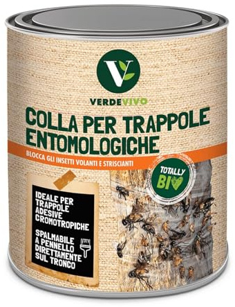 La zappa Colla pennellabile cattura insetti per trappole mosche 750 ml