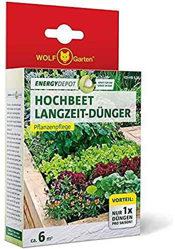 WOLF Garten - Energy Depot Hochbeet-Langzeitdünger ED-HB 0,32 (für ca. 6 m²/Jahr); 3877003