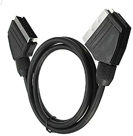Basic SCART 1.5m Cable Lead For RGB SKY TV DVD