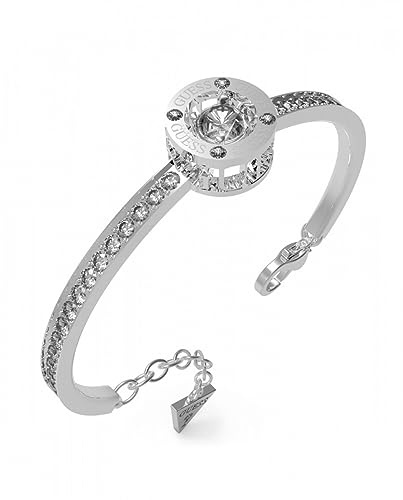 Guess Damen-Armband Edelstahl Zirkonia S, Silber 32021207