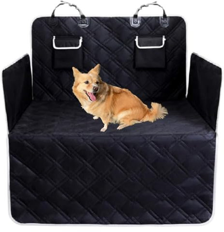 QVBGFF Auto Kofferraum Hundedecke,für Kia Soul Sportage Sorento Spectra Spectra5 2000-2022 2023 2024 Wasserdicht rutschfest Anti-Scratch Reißfest,Pflegeleicht Hundedecke Auto Kofferraum