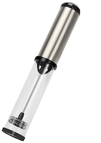 PIPONS Montalatte Frullino Montalatte Montalatte Elettrico A Mano Montalatte A Batteria Montalatte Miscelatore per Bevande Acciaio Inossidabile Monta Latte per Cappuccini
