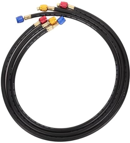 Manguera de carga para refrigerante CA, tubo de llenado para aire acondicionado de coche, kit de manguera de llenado de refrigerante para aire acondicionado, herramienta de mantenimiento de aire