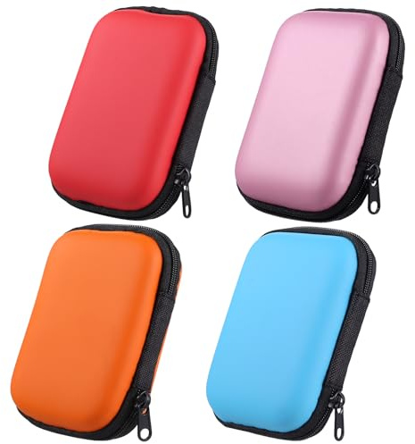 MeiHongJiaYe 4 Stück Spielkarten Box, Spielkarten Etui für UNO Kartenbox | Karten Aufbewahrungsbox für UNO Extreme Kartenspiel Cabo UNO Flip Kartenspiel Boxen(4 Farben, 11 x 8 x 4 cm)