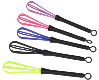 COMPUKAS Batidor para Teñir el Cabello 5piezas de Plástico Compacto y Fácil de Llevar, Mezclador de Tinte Profesional para Peluquería y Uso en Salón