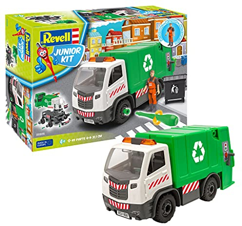 Revell 808 Garbage lastbil modellbyggsats, färgglad