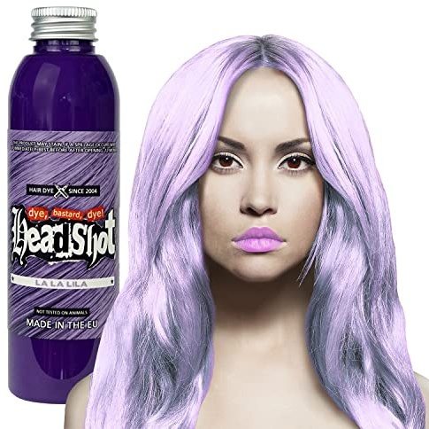 Pastellila Haarfarbe Headshot La La Lila, Semi-permanente Haartönung 150 ml