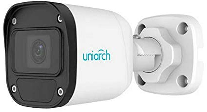 RVT SECURITY TELECAMERA BULLET IP POE Ottica 2.8 mm Ultra 265 4 MPX Uniarch con Microfono SMART IR 30 MT IPC-B124-APF28
