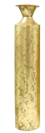 Hosley Decorative Gold Metal Tall Floor Vase. Ideal Gift for Floral Arrangements Weddings Party Spa Reiki Meditation Settings O5 (27.25 High)