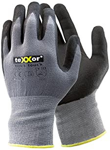 Texxor 2450 - Guante de montaje (12 unidades, talla XS), talla 6