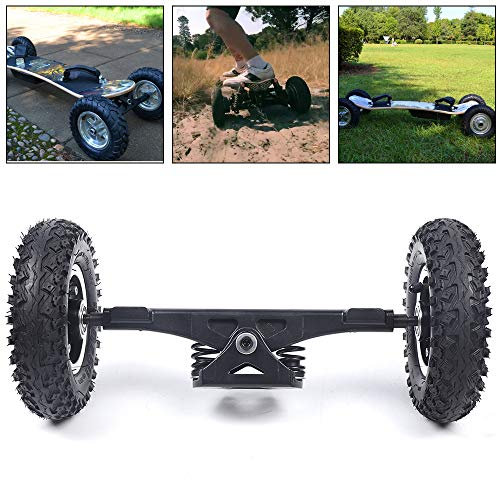 kangten Offroad Elektro Skateboard, 8 Zoll LKW Räder Combo Mountainboarding Truck Mountain Longboard
