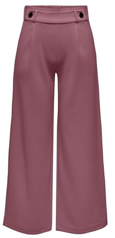 JDY Femme Jdygeggo New Long JRS Noos Pantalons, Marron-3, L / 30L EU
