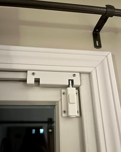 SDGINA 2 Pack Sliding Door Security Lock, Sliding Patio Door Lock for Glass Doors, Safety Foot Locks, SD20230602