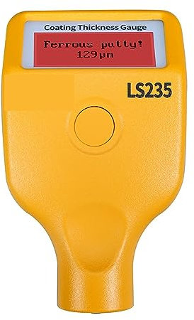 Farbdickenmessgerät, LS235 Lackdickenmessgerät Bewertungen Beschichtungsschichtdickenmessgerät for tragbares Auto-Lackdickenmessgerät für Autos F/NF-Messung