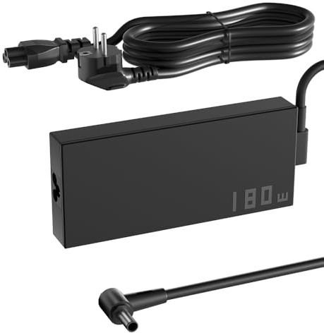 SLRIOYS 180W Ladegerät Kompatibel mit Asus TUF Gaming A15 F15 F17 A17 FA506 FA706 FX505 FX506 FX706 FX705 FX766 FX566 FA507RF FX86 FX95D FX95G TUF Dash F15 FX516PC FX516PE FX517ZC Laptop