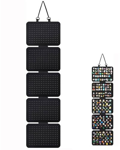 Hayaww Wand-Pin-Organizer Badge Collection Display Holder | Holds Pins Brosche mit 5 Brettteilen Pin-Display-Seiten Organisation für Garderobe Arbeitszimmer (1)