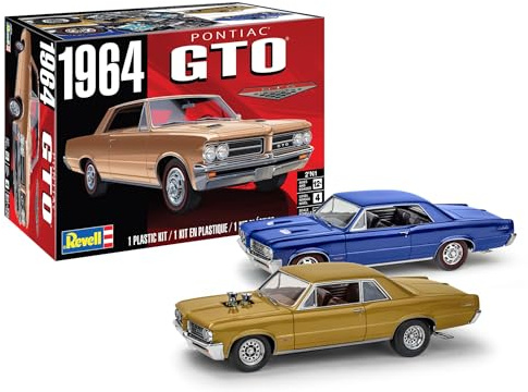Revell Pontiac GTO 2'N1 14574 1964 104 bit modellbyggsats nivå 4