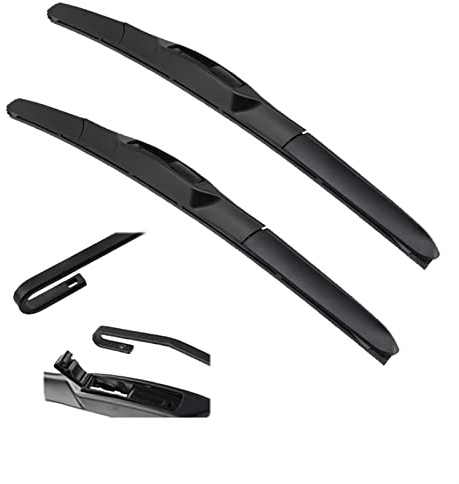 Wipers Parts Car Wiper Blade Window Windscreen Windshield Wipers Blade Accessories For Nissan For Qashqai J11 26''+16'' 2014-2021 Fit U Hook Arm (Color : Style A 26 16, Size : Left Steering)