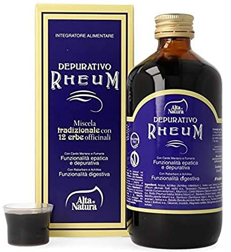 Alta Natura Integratore Alimentare Depurativo Rheum Color Standard 250 Ml