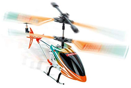 Carrera RC Air 2,4GHz Orange Sply 2 I ferngesteuerter Elektro-Helikopter ab 8 Jahren I mit Fernbedienung, Akku, Ladekabel & Batterien I Spielzeug für Kinder & Erwachsene I für drinnen & draußen