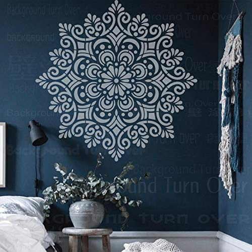 120cm Huge Giant Mandala Ceiling Indian Arabic Ethnic Round Schablone Schablonen Für Wände Große Mandala Vorlage Wiederverwendbare Dekor Möbel Muster Muster Vorlagen Zum Malen Von