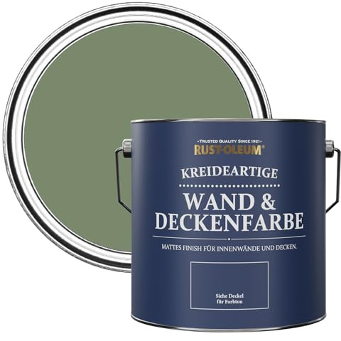 Rust-Oleum Green Matt Emulsion Wall Paint - All Green 2.5L
