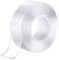 Doppelseitiges Klebeband,Waschbares Spurloses Klebeband,Transparent Entfernbares Wiederverwendbares Klebestreifen, Extra Starke Klebekraft Wasserdichtes, rutschfest Multifunktionales (5M x 3CM x 2MM)