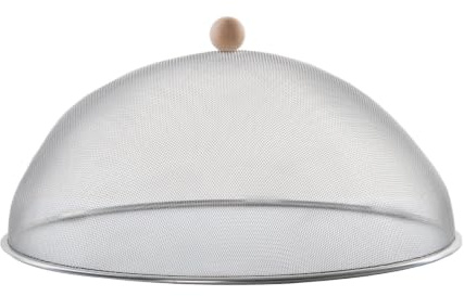 Esschert Cloche Alimentaire en Forme de dôme en Acier Inoxydable
