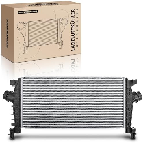Frankberg Ladeluftkühler Turbokühler 13267646 | Kompatibel mit Astra J Stufenheck, Astra MK VI (J) Estate P10, Astra MK VI (J) P10, Cascada W13, Cascada Convertible W13