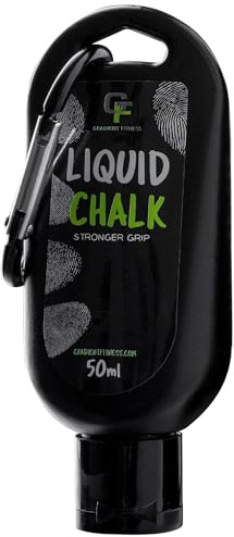 Gradient Fitness - Liquid Chalk for Strong Hand Grip - Alcohol Free, Sweat Absorbing, Dustless White Gripper Liquid for Gym Workout, Calisthenics, Gymnastics, CrossFit, Rock Climbing, Weightlifting