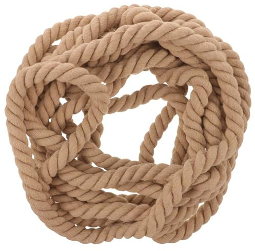 OFFSCH Gartengeländerseil 2cm X 10m Robustes Nautisches Seil Witterungsbeständig für Deckgeländer Balkon Zaun Handlauf