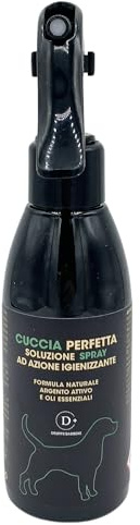 Gruppo Dabbene | Cuccia Perfetta - Spray Igienizzante con Argento Attivo e Oli Essenziali Naturali per Cuscini, Lettini e Superfici a Contatto con il Cane - Made in Italy - 150 ml