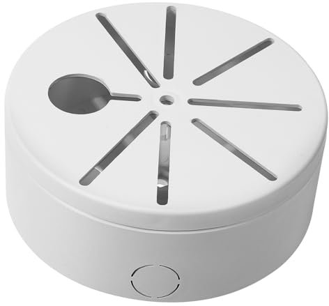 Angoily Disk Junction Box for Outdoor Security Camera Connection Box Cable Hiding for Cctv Camera Mounts and Electrical Wiring Random Style