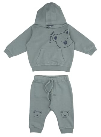 Prénatal|Baby Boys|In Morbido Cotone Fw25|1|Completo Tuta con Pantalone Lungo e Felpa