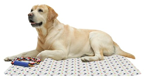 Welpenunterlagen mit Pheromonen, rutschfest Waschbar Matten, Wiederverwendbar Urinierpads Hundematte, Auslaufsicher Inkontinenzunterlage, für Alle Hunde Katzen Hamster Kaninchen