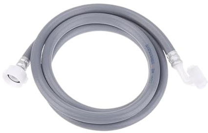 Tubería de entrada for lavadora y lavavajillas, manguera de llenado de alimentación de agua con conexión de entrada de agua curva de 90 grados, reemplazo de tubería de agua(100CM)