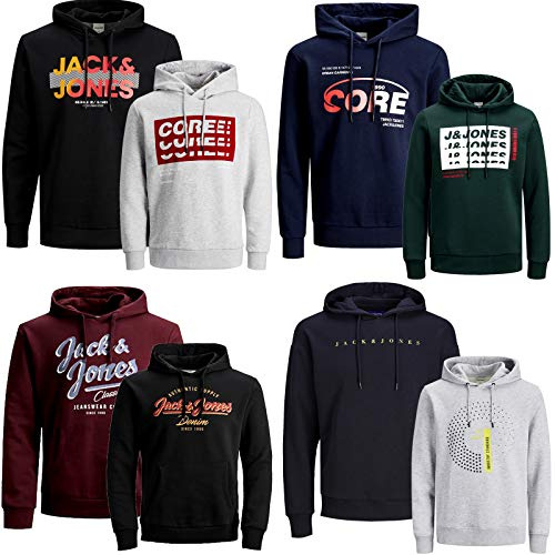 JACK & JONES Slim Jeans för män, Förpackning med 2 @ 07, S