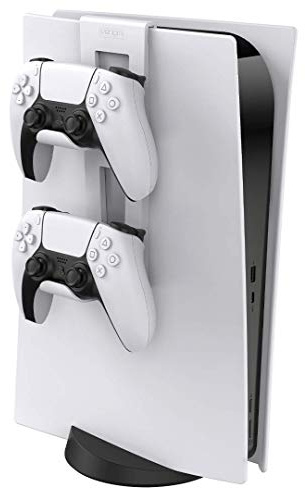 Venom Controller Rack für PS5 DualSense Controller, Schreibtisch Ablage | ps5 controller rack, dualsense halter, schreibtisch aufbewahrung, für zwei controller, rutschfeste basis