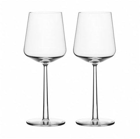 Iittala Juego de 2 copas de vino tinto de la colección Essence, 0,45 L, aptas para lavavajillas, 1008568