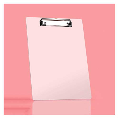 Dokumentenmappe 50 Pack-Kunststoff-Klemmbretter können A4-Papierordner mit hängenden Löchern mit hängenden Löchern halten Aktenordner (Color : White)