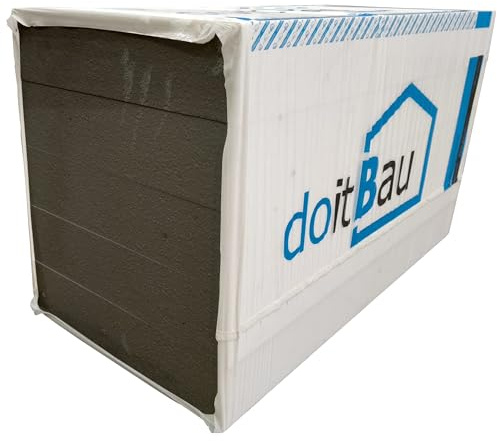 12m² doitBau EPS Dämmplatte WLG031 20mm Styropor Dämmung Fassadendämmung, Geschossdeckendämmung, WDVS, Kellerdeckendämmung, Dachbodendämmung