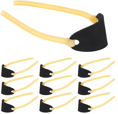 10 Pièces Bande Elastique, Fronde Caoutchouc Ceinture de remplacement | Slingshot Bande pour Plein Air de Catapultes de Chasse