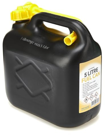 HCS Fuel Can Black Diesel 5Ltr