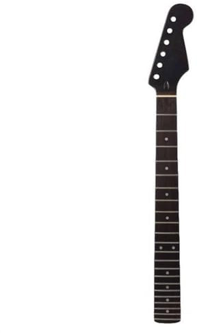 LVYUDS Kanadischer Ahorn Gitarrenhals, 22 Bünde 26.3 Zoll Glänzend E-Gitarrenhals, Palisander Griffbrett Eingelegt Dots, für ST Gitarre Ersatz