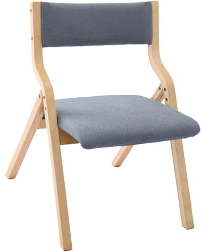 JEKKAH Massivholzstühle mit bequemen Sitzen, geeignet for den Innen- und Außenbereich, praktische Aufbewahrung for zusätzliche Stühle