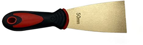 Spatola for stucco, spatola in rame con lama flessibile for cartongesso, stucco, decalcomanie, carta da parati, cottura, stuccatura, rattoppi e verniciatura.(50mm)