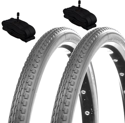 ECOVELO 2 Copertoni 24 X 1 3/8 2 Cubiertas, Gris