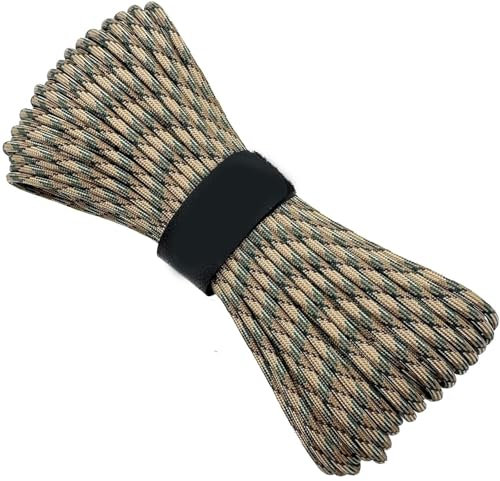 WHFCBJBW Zelt Paracord Seil Zeltschnur Wäscheleine Seil 7 Stränge Fallschirmschnur Survival Cord 29.9 m Paracord Seil Zelt Paracord