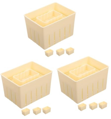 STOBAZA 12piezas Prensa De Tofu y De Molde De Presión Para Tofu Herramienta De Cocina Prensa Estable y Práctica